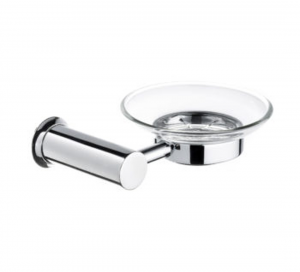 ALLURE GOLD GLASS SOAP DISH